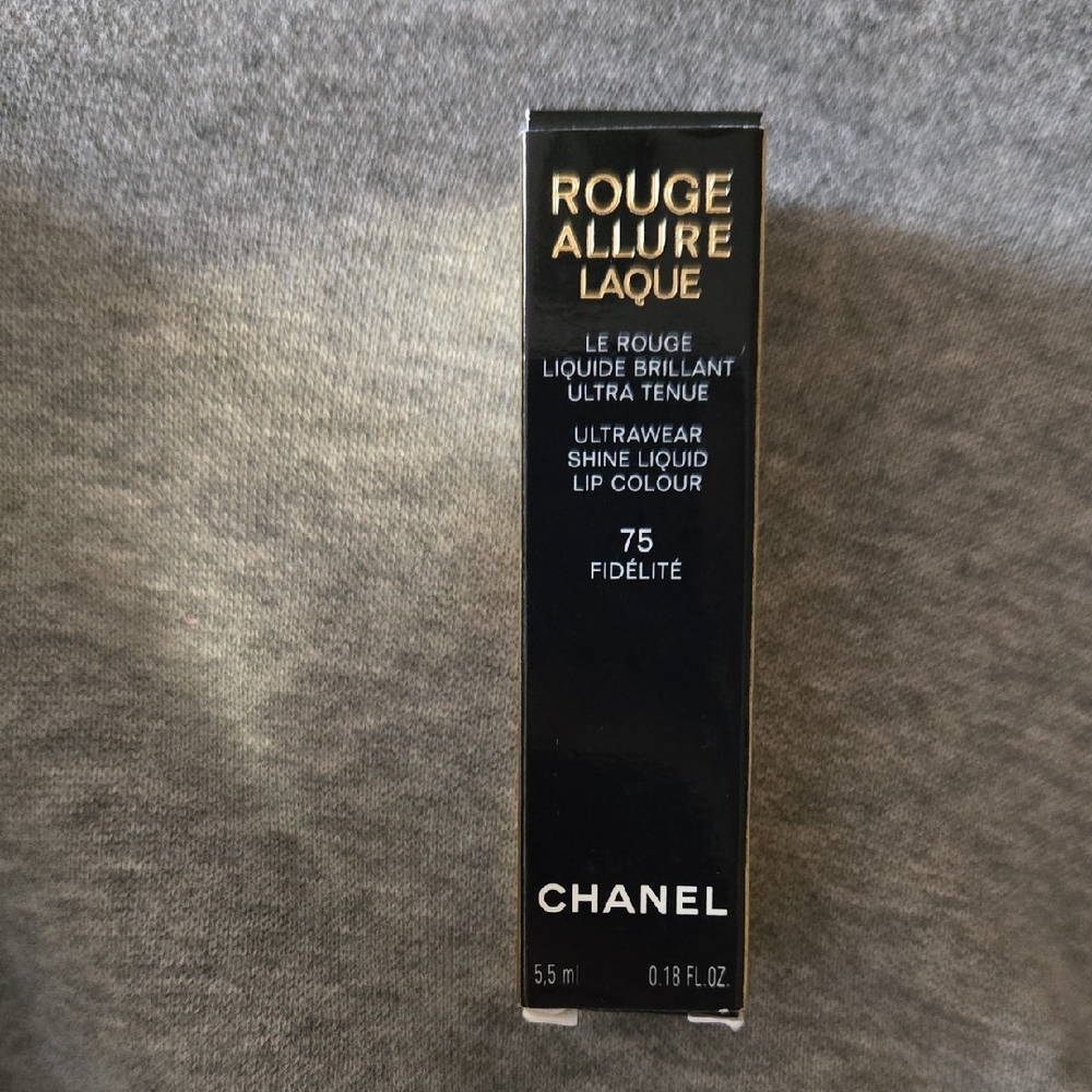Chanel Rogue Allure Laque 75 Fidelite
